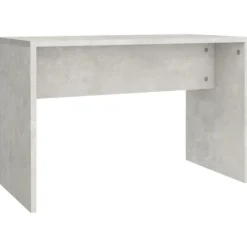 vidaXL Sminkbord>Sminkpall betong 70x35x45 cm konstruerat trä