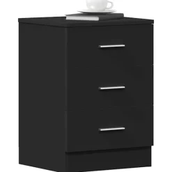 vidaXL Sängar>Sängbord 2 st 38x35x56 cm konstruerat trä