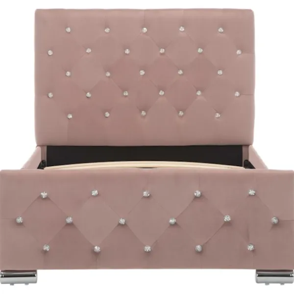 vidaXL Sängar>Sängram sammet 90x200 cm