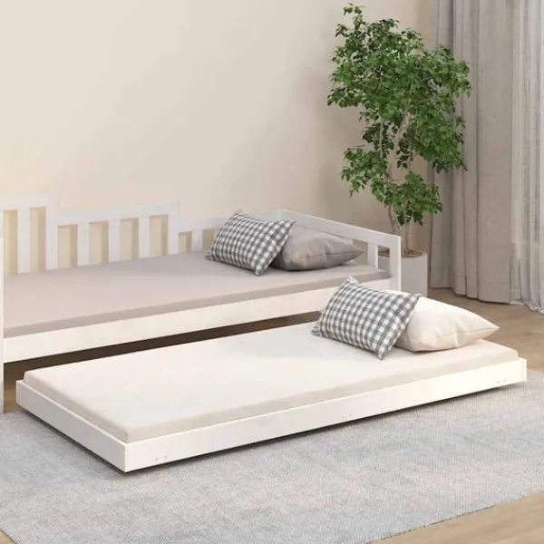 vidaXL Sängar>Sängram utan madrass 90x190 cm massiv furu