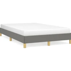 vidaXL Sängar>Sängram utan madrass mörk 120x200 cm tyg