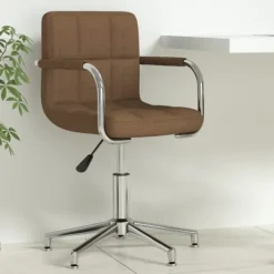 vidaXL Kontorsmöbler>Snurrbar kontorsstol tyg