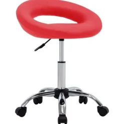 vidaXL Pallar>Snurrbar matstol konstläder