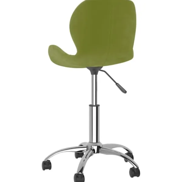 vidaXL Kontorsmöbler>Snurrbara matstolar 2 st ljus sammet