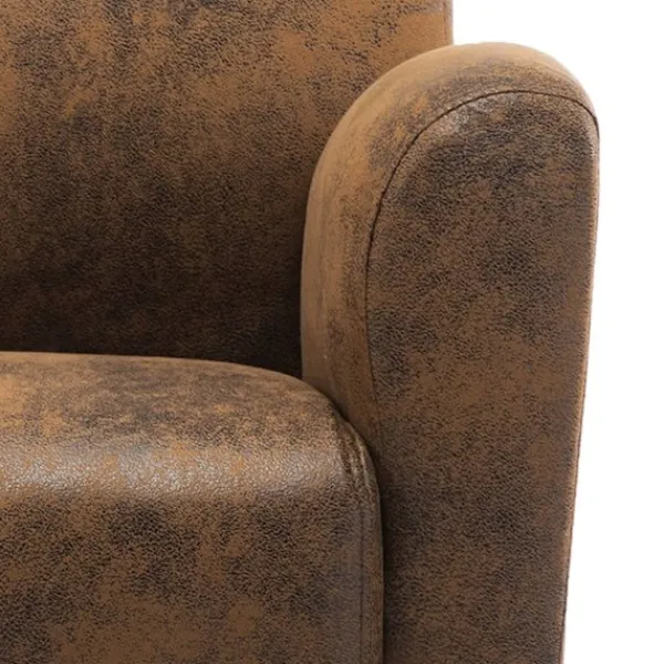 vidaXL Fåtöljer>Soffa 70x69x72 cm konstläder