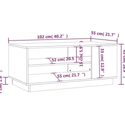 vidaXL Soffbord><noscript><img width=