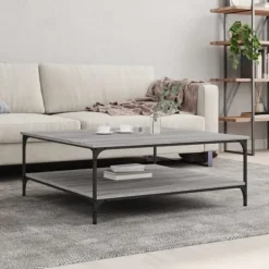 vidaXL Soffbord>Soffbord sonoma 100x100x40 cm konstruerat trä