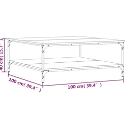 vidaXL Soffbord><noscript><img width=