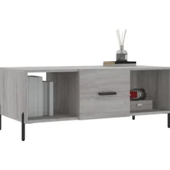 vidaXL Soffbord>Soffbord sonoma 102x50x40 cm konstruerat trä