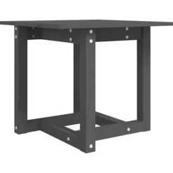 vidaXL Soffbord>Soffbord 50x50x45 cm massiv furu