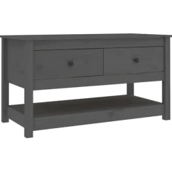 vidaXL Soffbord>Soffbord 102x49x55 cm massiv furu