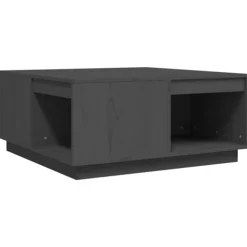 vidaXL Soffbord>Soffbord 80x81x36,5 cm massivt furu