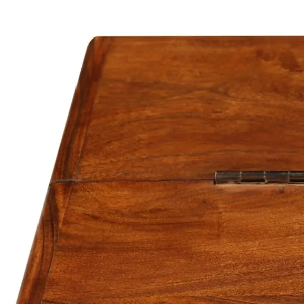 vidaXL Kistor & Koffertar>Soffbord massivt akaciaträ med honungsfinish 110x55x35 cm