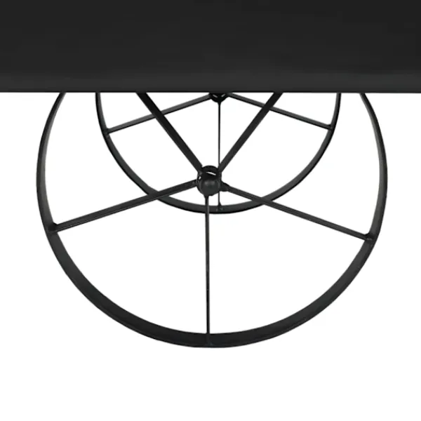 vidaXL Soffbord>Soffbord MDF och granträ 110x55x43 cm