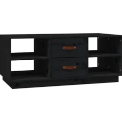 vidaXL Soffbord>Soffbord 100x50x41 cm massiv furu