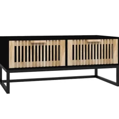 vidaXL Sideboards>Soffbord 80x40x35 cm konstruerat trä och järn