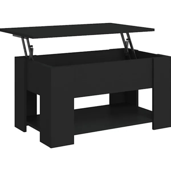 vidaXL Soffbord>Soffbord 79x49x41 cm konstruerat trä