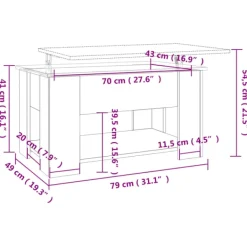 vidaXL Soffbord><noscript><img width=