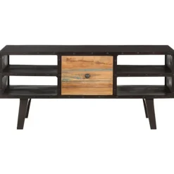 vidaXL Soffbord>Soffbord 100x50x45 cm massivt återvunnet trä