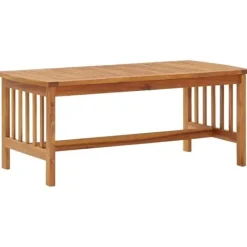 vidaXL Balkongmöbler>Soffbord 102x50x43 cm massivt akaciaträ