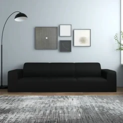 vidaXL Soffor>Sofföverdrag 4-sits med stretch polyesterjersey