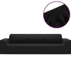 vidaXL Soffor>Sofföverdrag 4-sits med stretch polyesterjersey