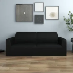 vidaXL Soffor>Sofföverdrag 2-sits med stretch polyesterjersey