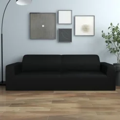 vidaXL Soffor>Sofföverdrag 3-sits med stretch polyesterjersey