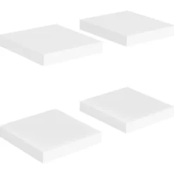 vidaXL Hyllor>Svävande vägghyllor 4 st 23x23,5x3,8 cm MDF