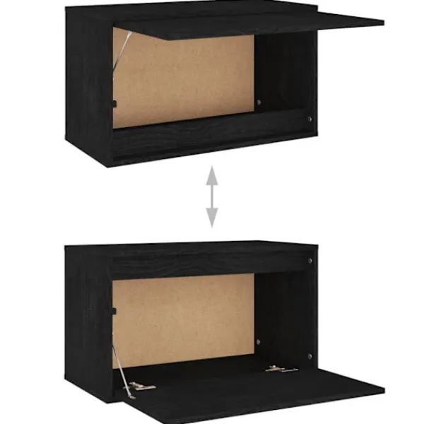 vidaXL Tv-Bänkar>Tv-bänk 5 delar massiv furu