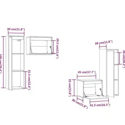 vidaXL Tv-Bänkar><noscript><img width=