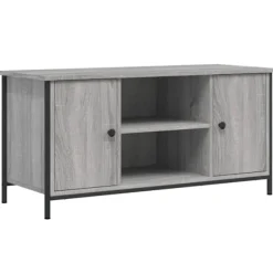 vidaXL Tv-Bänkar>Tv-bänk sonoma 100x40x50 cm konstruerat trä