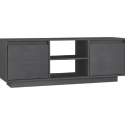 vidaXL Tv-Bänkar>Tv-bänk 110x30x40 cm massiv furu