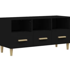 vidaXL Tv-Bänkar>Tv-bänk 102x36x50 cm konstruerat trä