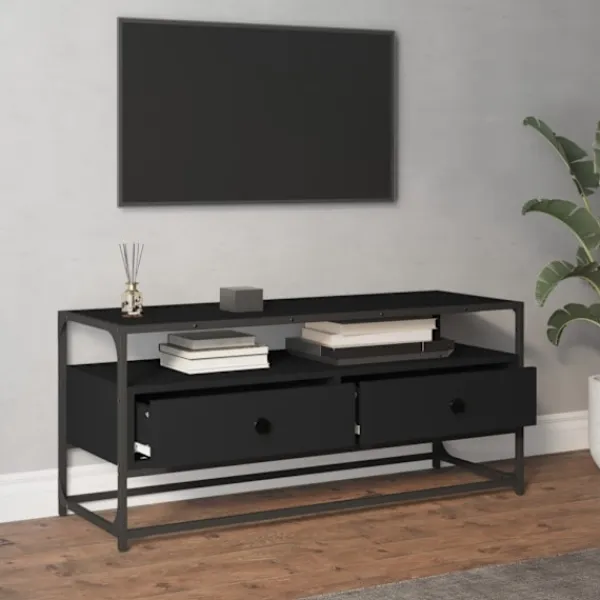 vidaXL Tv-Bänkar>Tv-bänk 100x35x45 cm konstruerat trä