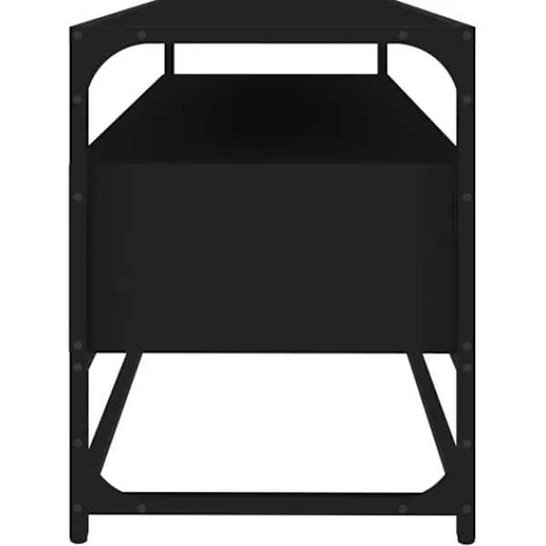 vidaXL Tv-Bänkar>Tv-bänk 100x35x45 cm konstruerat trä