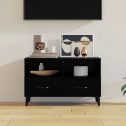 vidaXL Tv-Bänkar>Tv-bänk 80x36x50 cm konstruerat trä