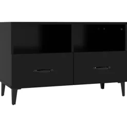 vidaXL Tv-Bänkar>Tv-bänk 80x36x50 cm konstruerat trä