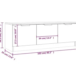 vidaXL Tv-Bänkar><noscript><img width=