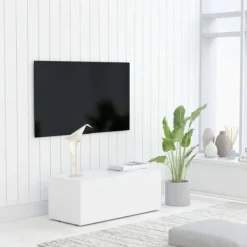 vidaXL Tv-Bänkar>Tv-bänk 80x34x30 cm konstruerat trä