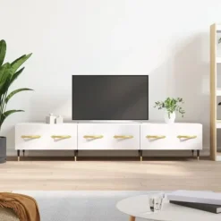 vidaXL Tv-Bänkar>Tv-bänk 150x36x30 cm konstruerat trä