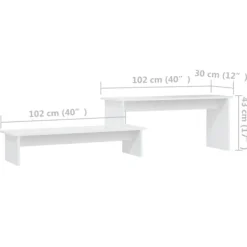 vidaXL Tv-Bänkar><noscript><img width=