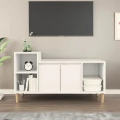 vidaXL Tv-Bänkar>Tv-bänk 100x35x55 cm konstruerat trä