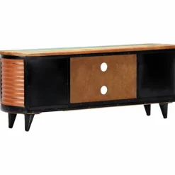 vidaXL Tv-Bänkar>TV-bänk 120x30x45 cm massivt återvunnet trä