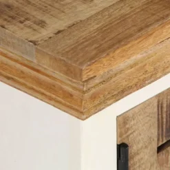 vidaXL Tv-Bänkar>TV-bänk 118x30x40 cm massivt mangoträ