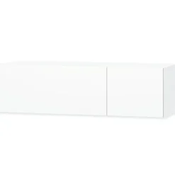 vidaXL Tv-Bänkar>TV-möbel spånskiva 120x40x34 cm högglans