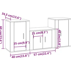 vidaXL Tv-Bänkar><noscript><img width=