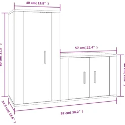 vidaXL Tv-Bänkar><noscript><img width=