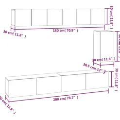 vidaXL Tv-Bänkar><noscript><img width=