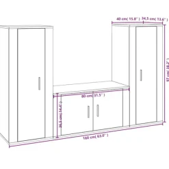 vidaXL Tv-Bänkar><noscript><img width=